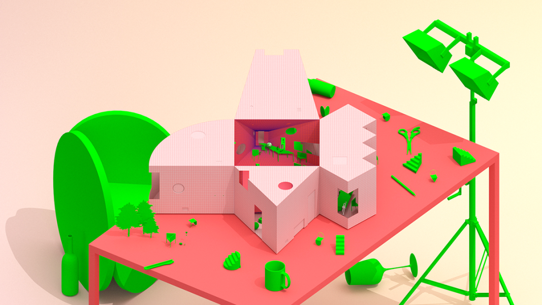 Beaux-Arts Ball on Table