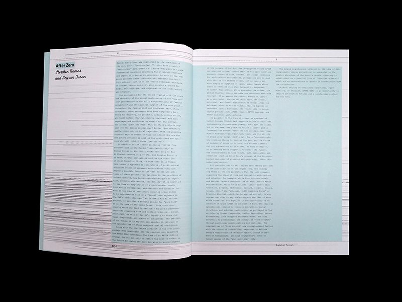 New Geographies 01 - AFTER ZERO