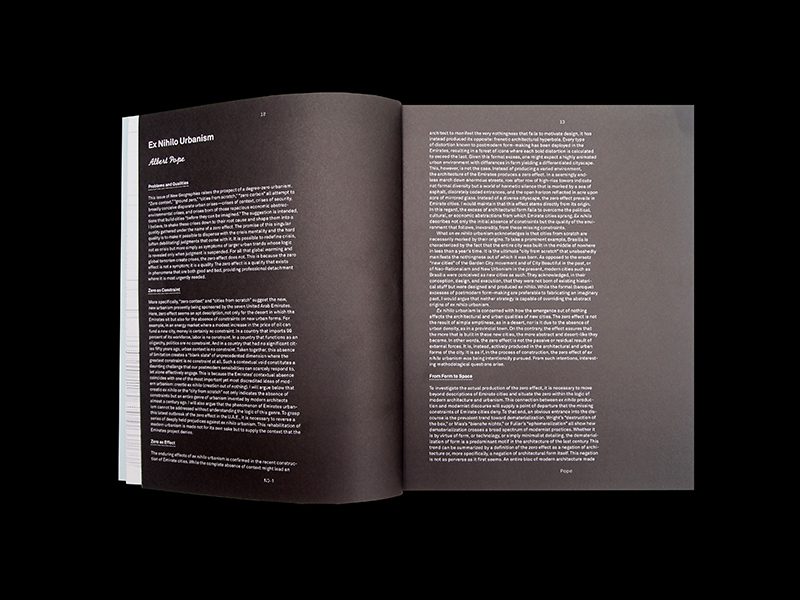 New Geographies 01 - AFTER ZERO